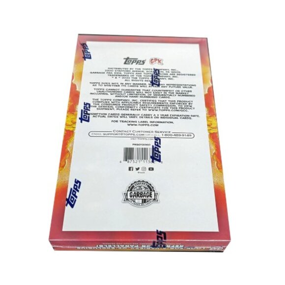 FACTORY SEALED NEW! 2022 Topps Garbage Pail Kids Chrome Series 5 Hobby Box - Picture 2 of 4